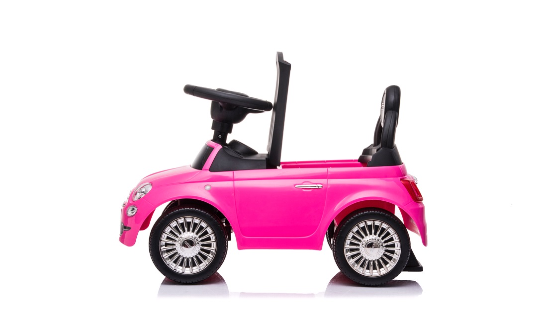 Fiat 500 gåbil pink med musik