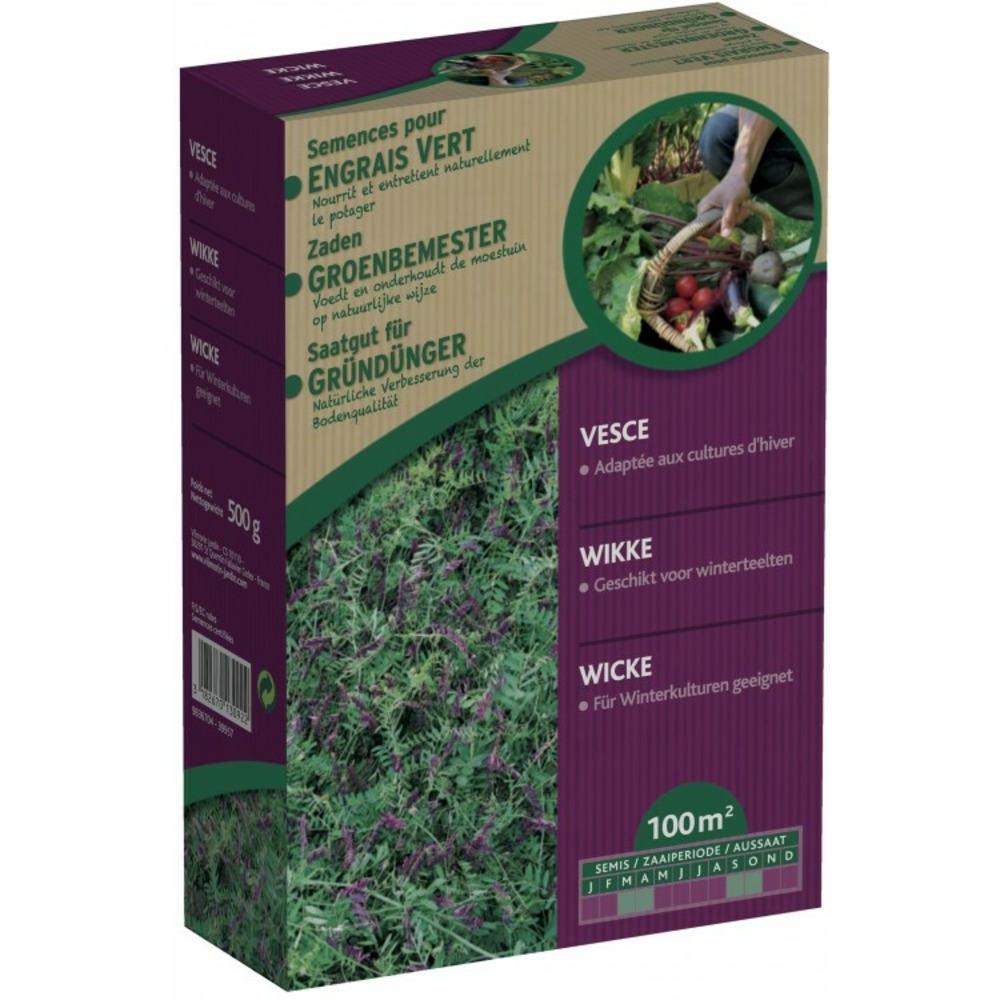 Vesce engrais vert 500gr vilmorin - 100m2