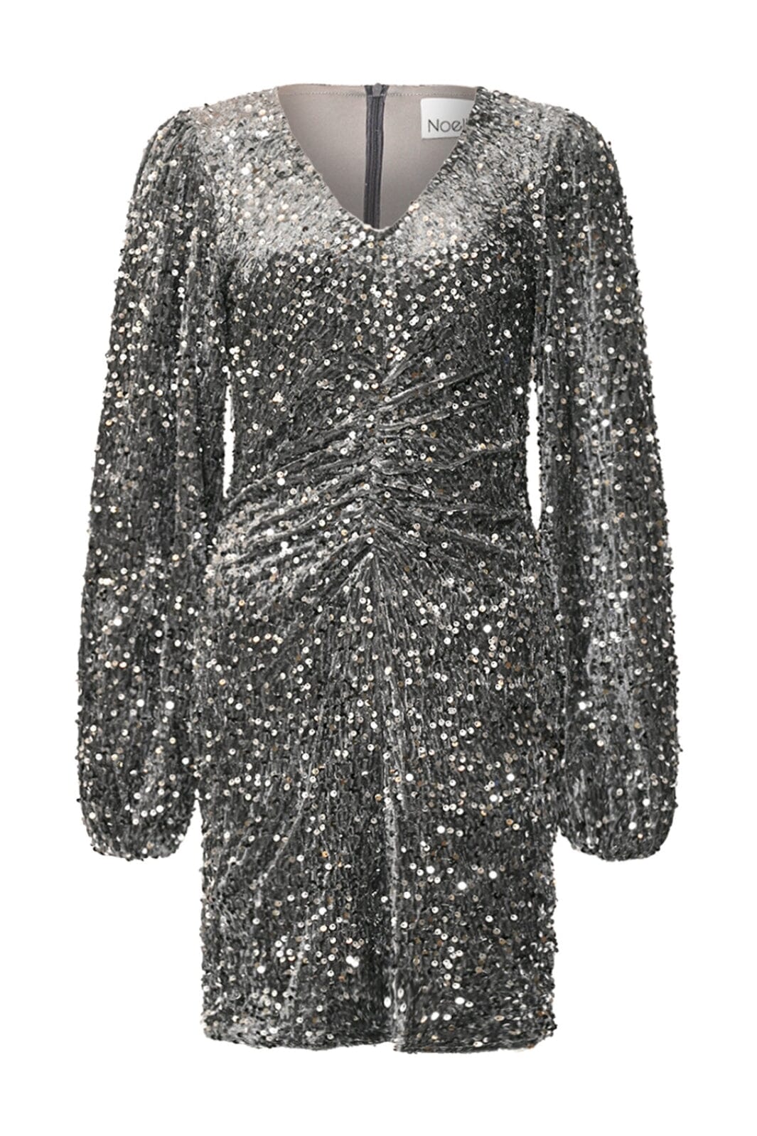 Noella Teagan Sh Dress 1096 asphalt silver grey