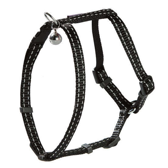 Pack Safe pour chat : harnais et laisse nylon noir