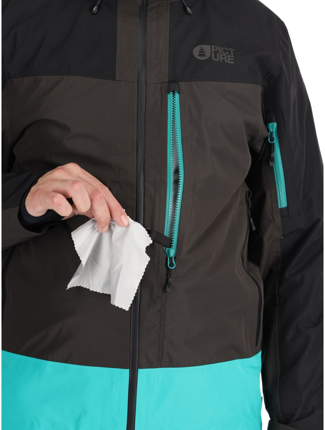 Broader 3L hardshell ski-jas heren