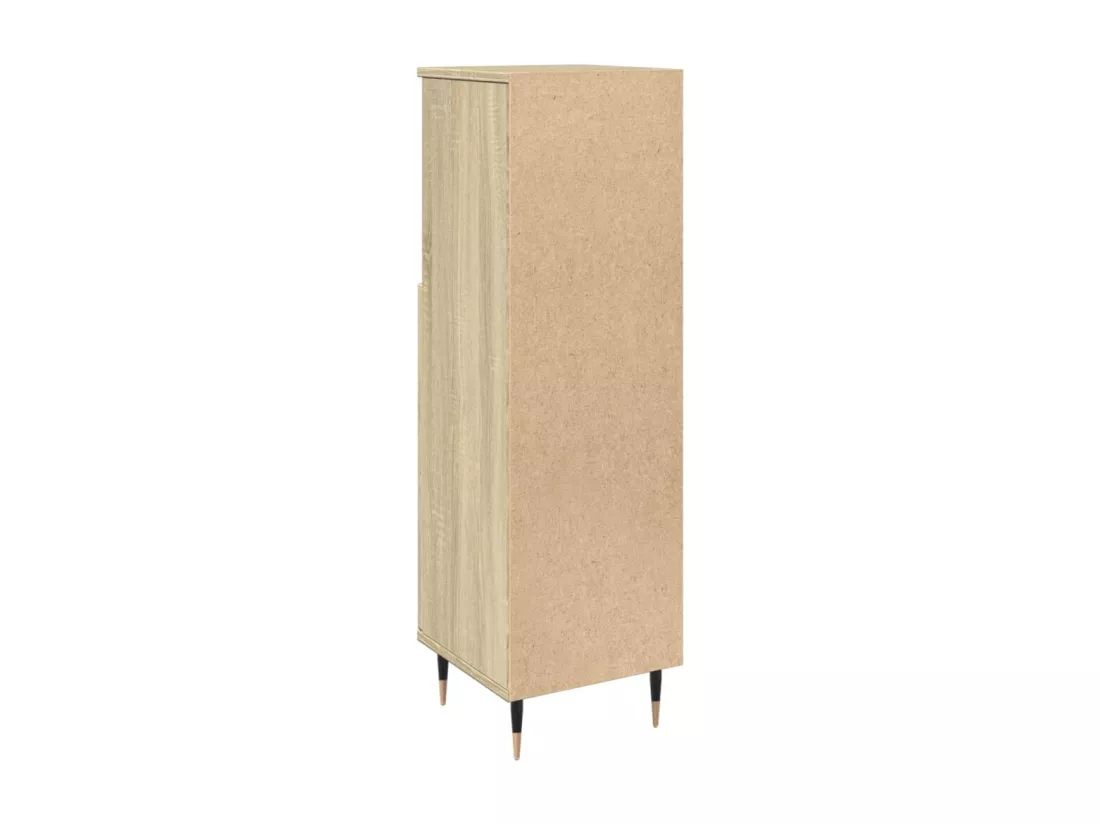 Armoire salle de bain chêne sonoma 30x30x100 cm