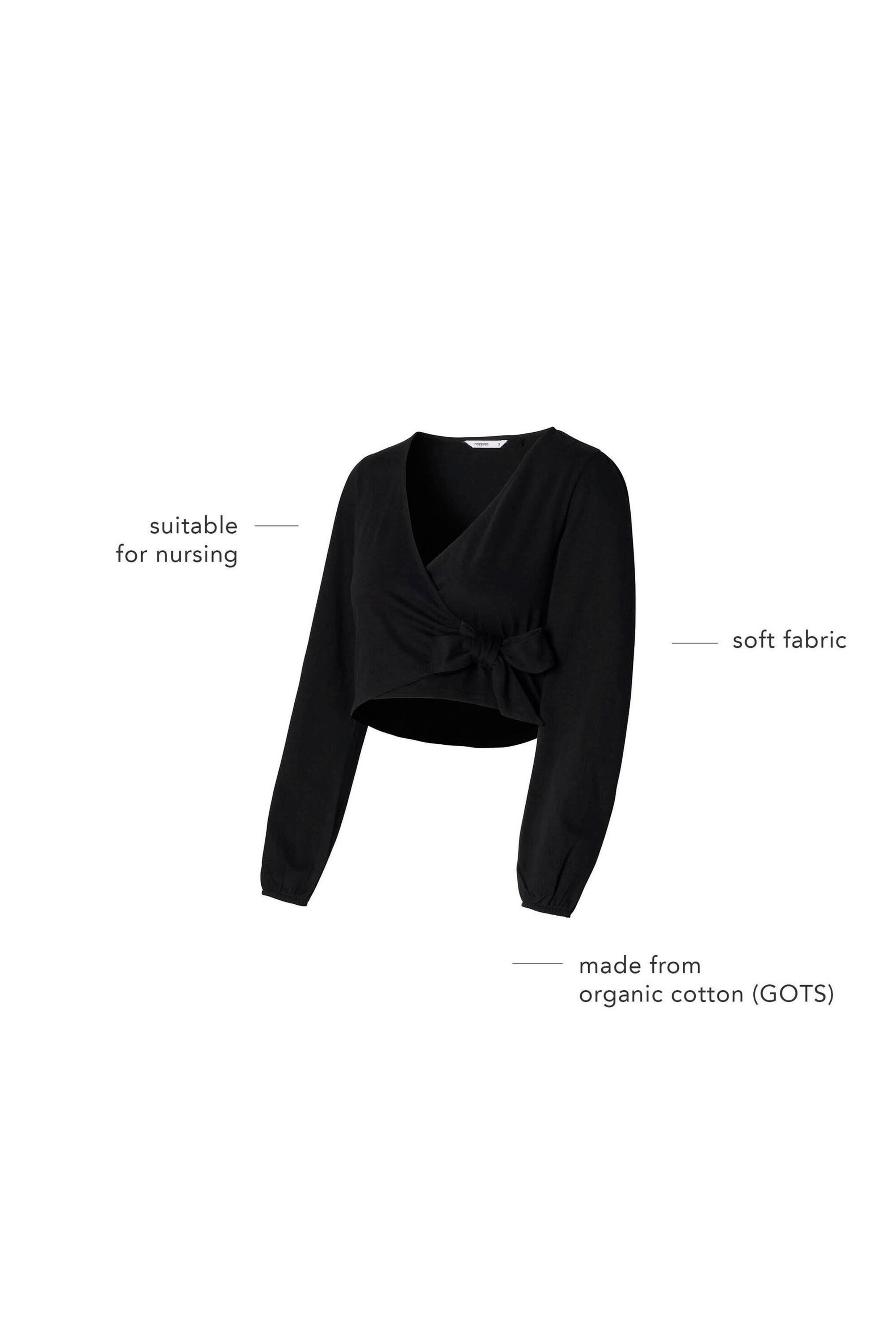 Noppies Maternity Still-Shirt Jah-Nell Black