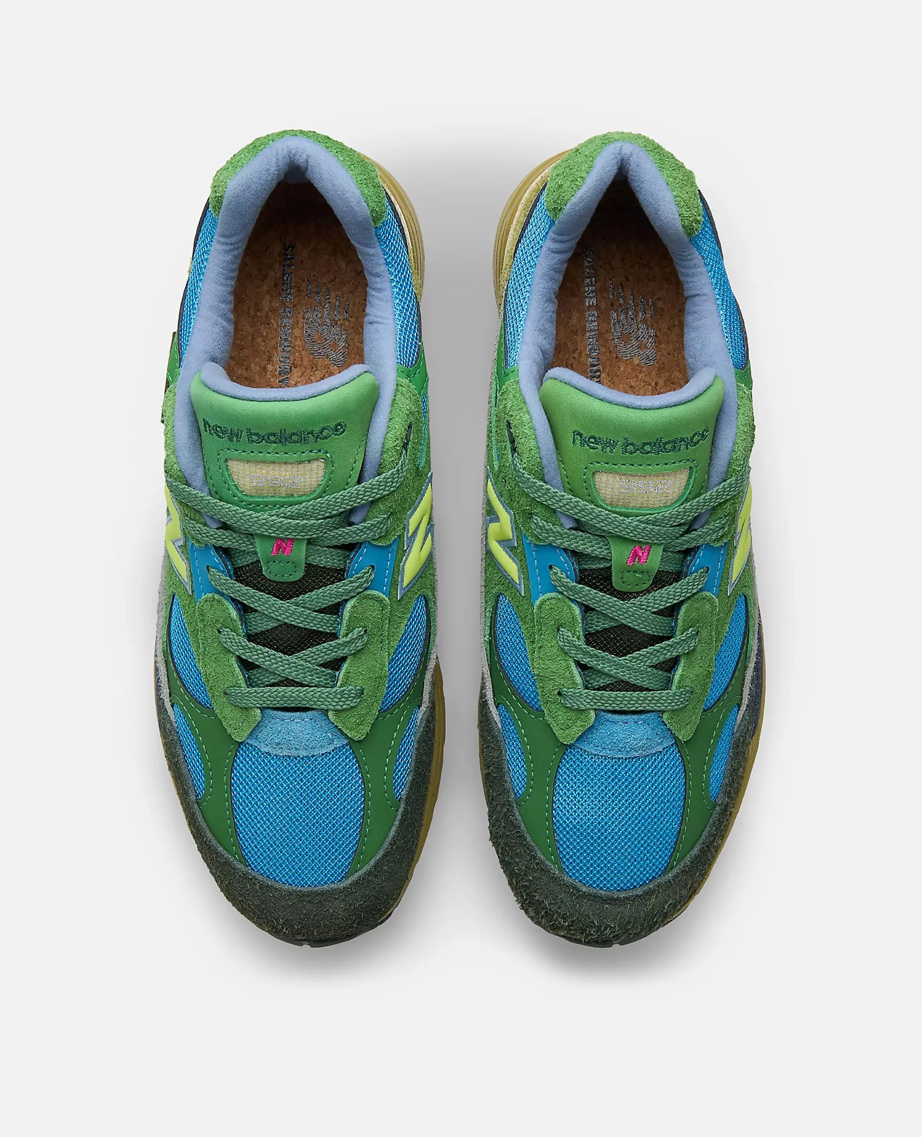 Salehe Bembury x New Balance 992 Made in USA ''Online Lime''