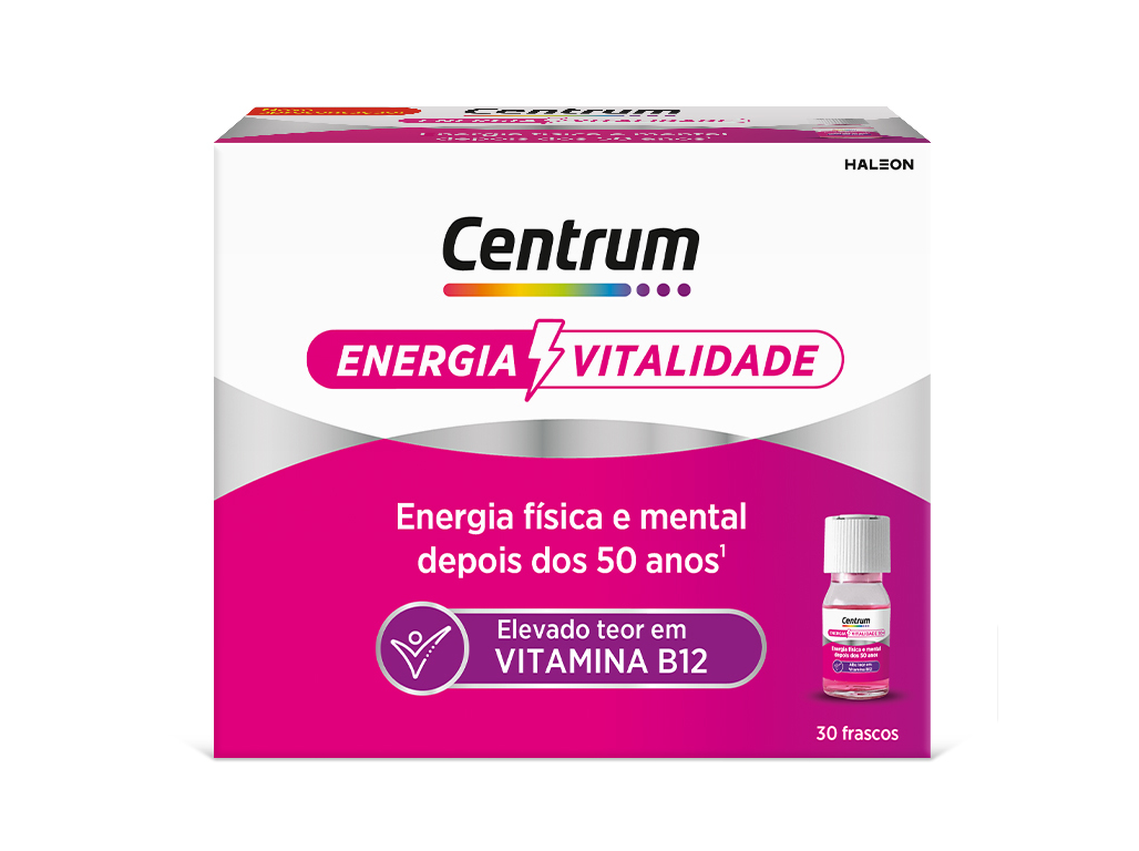 SUPLEMENTO CENTRUM ENERGIA&VITALIDADE 50  30X7ML