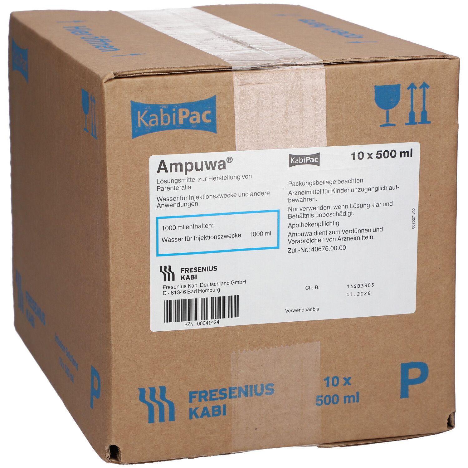 Ampuwa® Wasser für Injektionszwecke