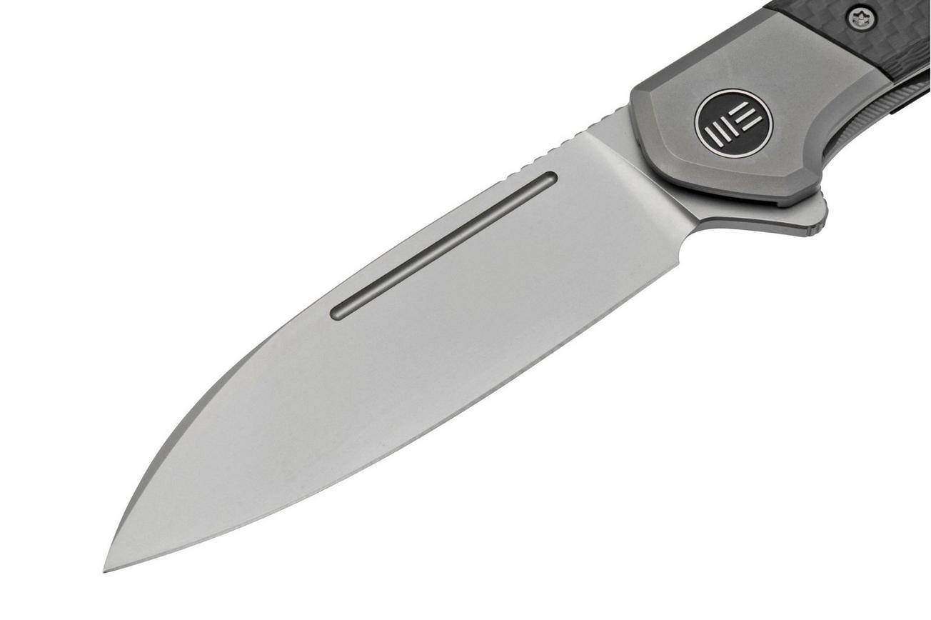 WE Knife Soothsayer WE20050-1 Grey Titanium/Carbonfiber, zakmes