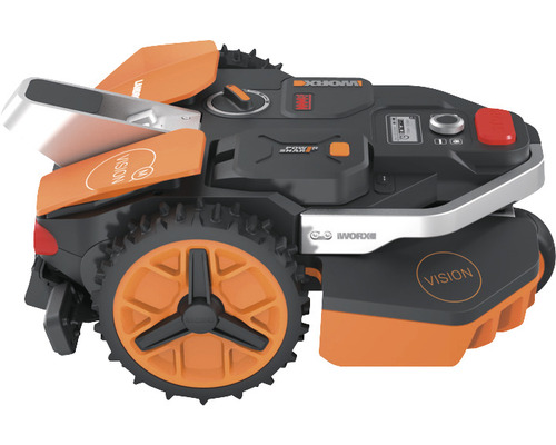 WORX 20V Landroid Vision M800 19cm/800m² robotmaaier met app, zonder begrenzingsdraad WR208E, incl. 4Ah accu en laadstation