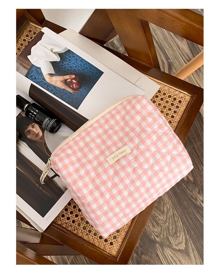 TangTangBags - Gewatteerde make-uptas met rits