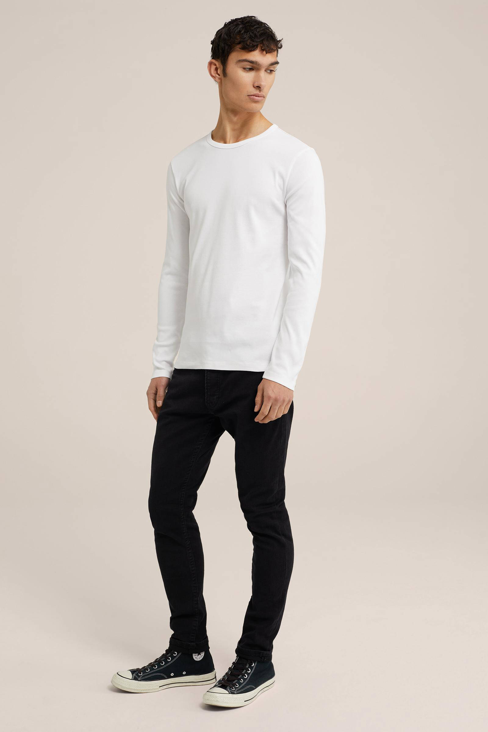 WE Fashion longsleeve wit