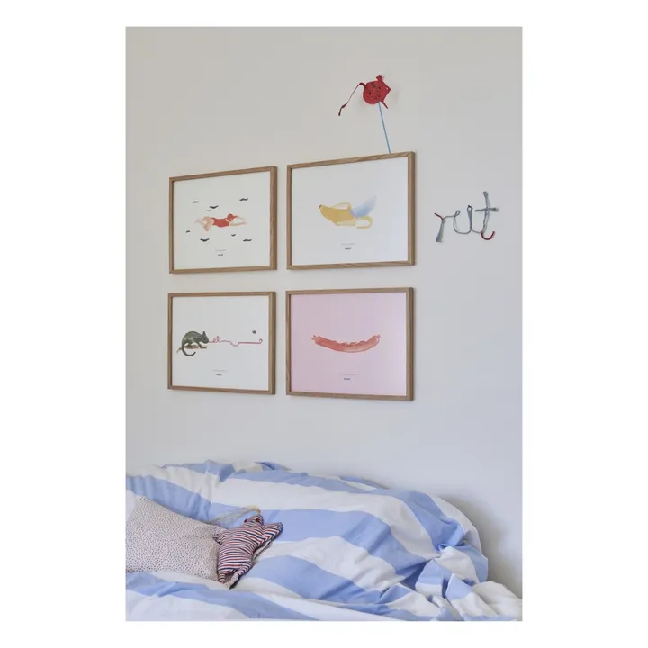 Mado Affiche Charlie the Chameleon 40x30 cm