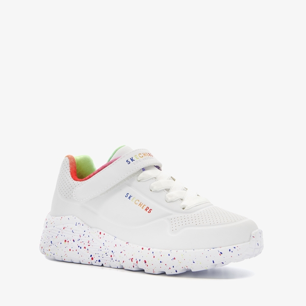 Skechers Uno Lite Rainbow Specks meisjes sneakers