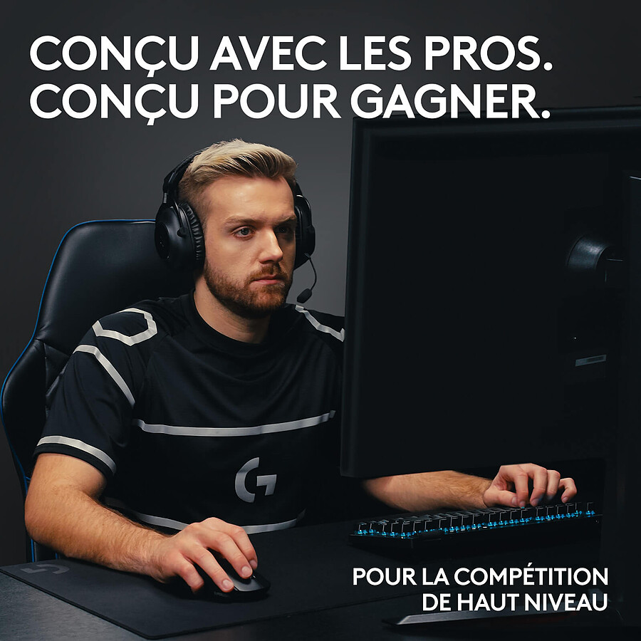 Logitech G Pro X TKL Lightspeed - GX Brown - Noir