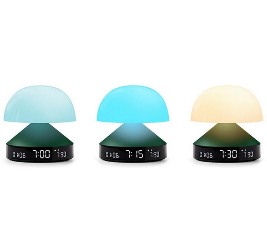 Lichtwecker Mina Sunrise DunkelgrünDigitalwecker