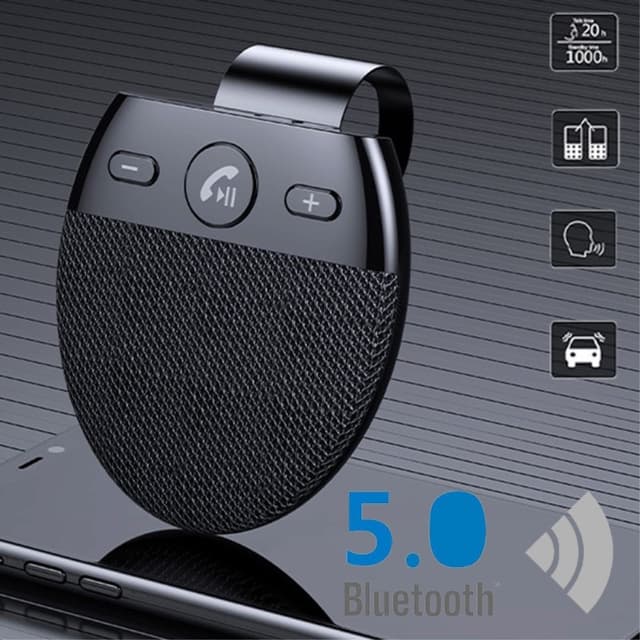 SP11 til bil Bluetooth V5.0 højttaler Håndfrit opkald Bilsæt musikafspiller