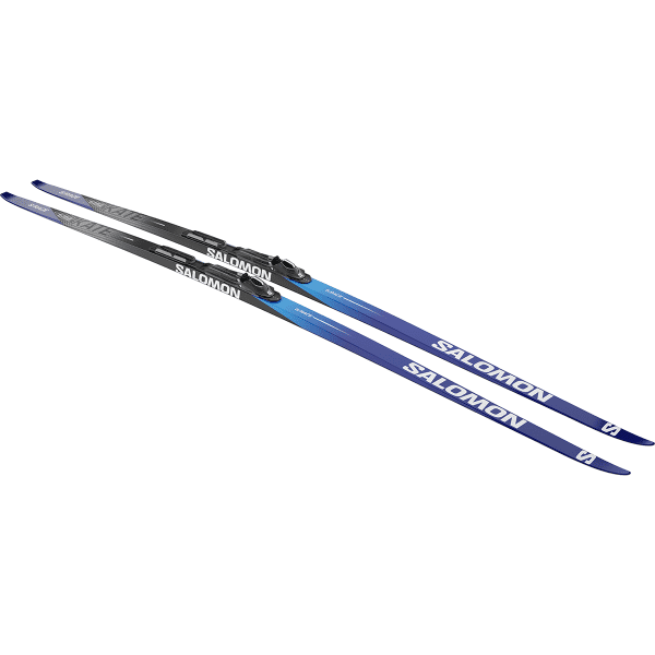 Pack ski de fond SALOMON S/RACE SKATE + PROLINK SHIFT-IN SKATE BLACK/BLUE