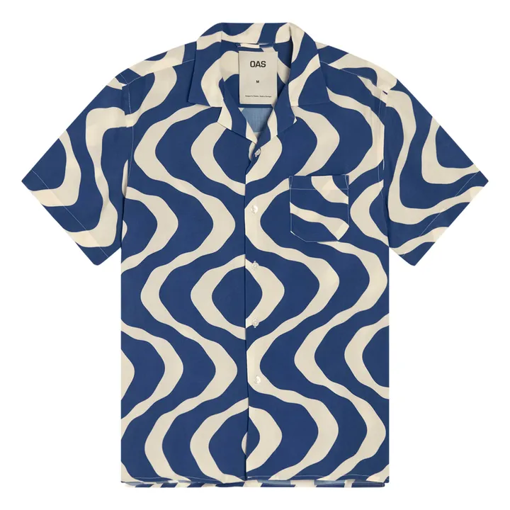 OAS Chemisette Rippling | Bleu
