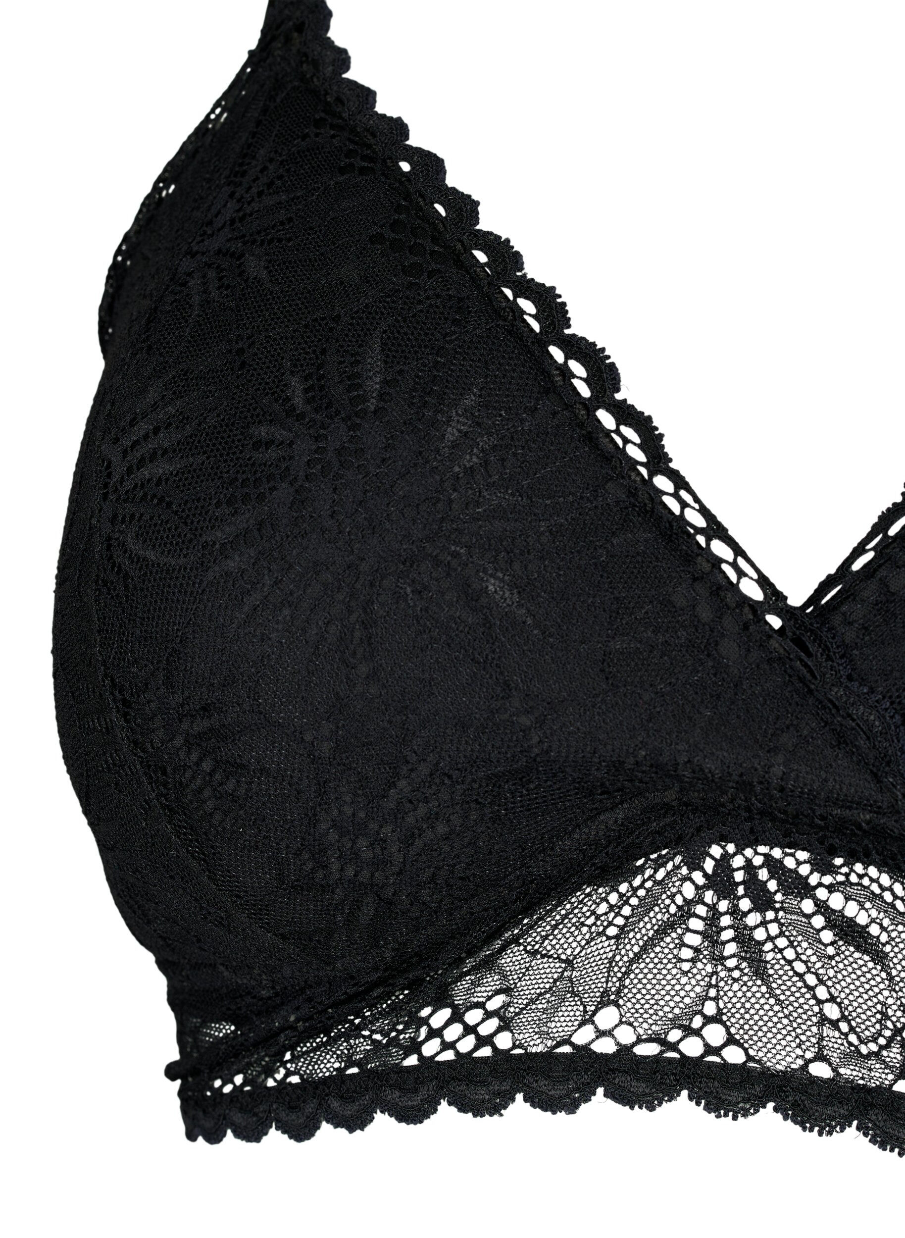 Blonde bralette med rygdetalje