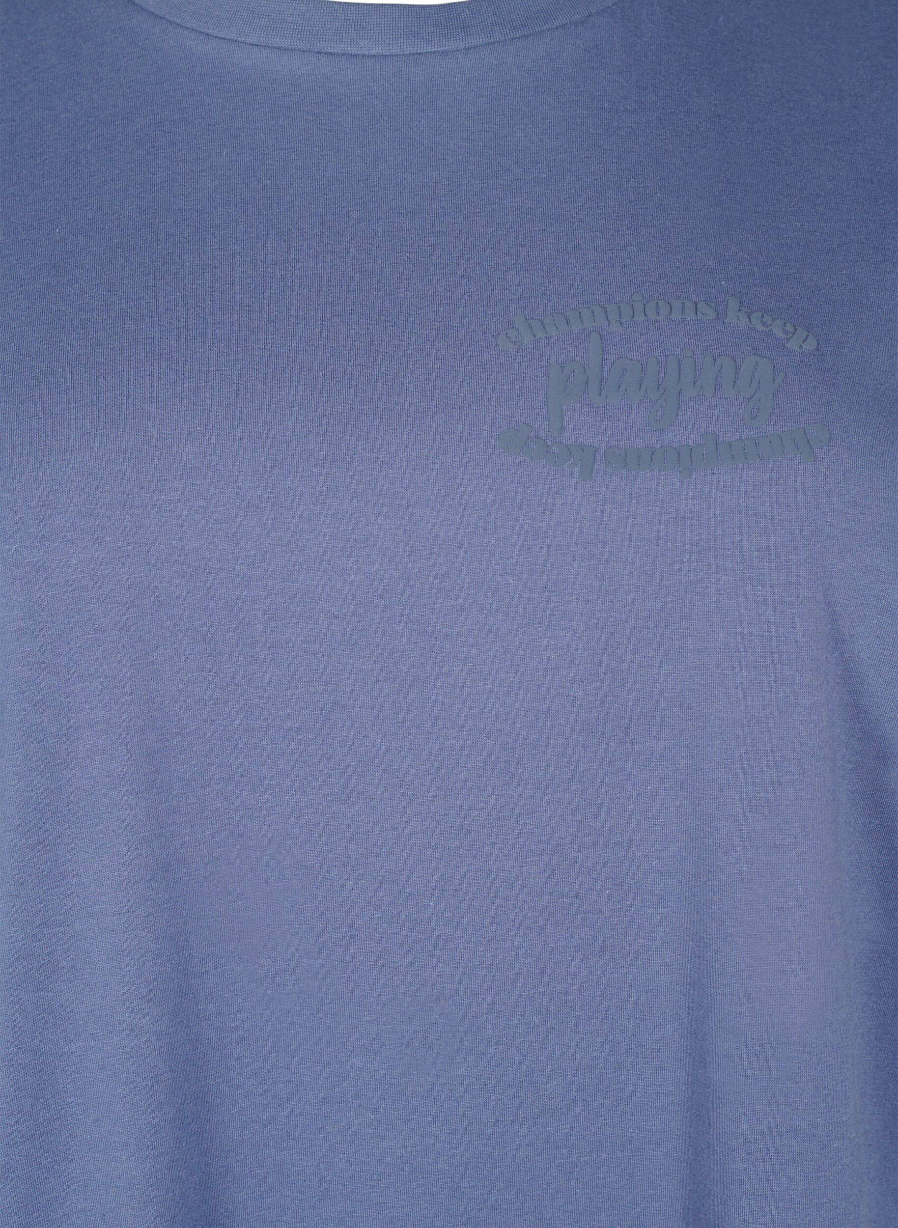 Sporty t-shirt i økologisk bomuld