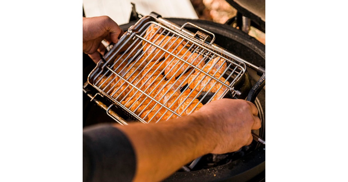 Kamado JoeJoetisserie Basket Set grillkorf