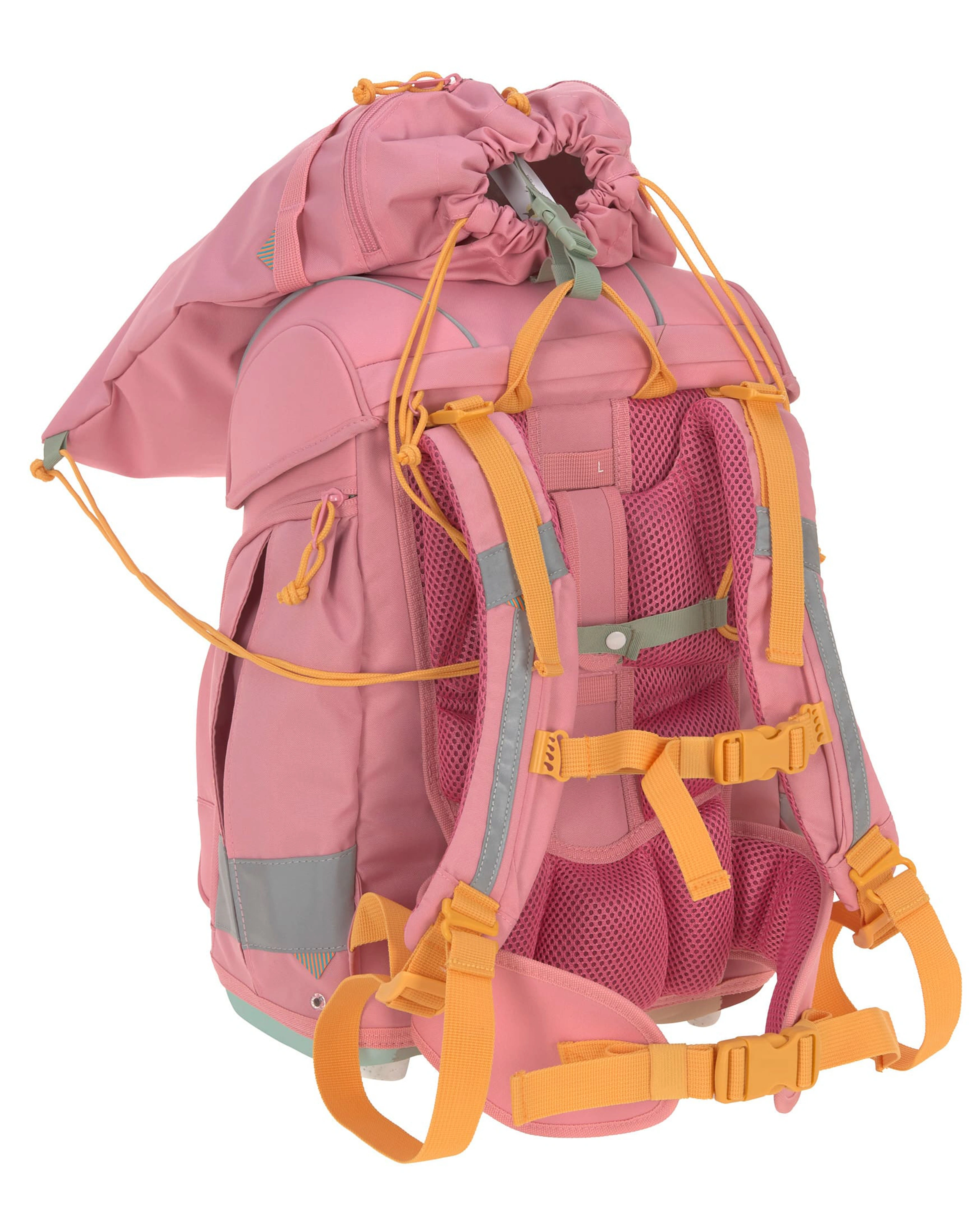 Schulranzen-Set UNIQUE (30x25x41) 9-teilig in pink