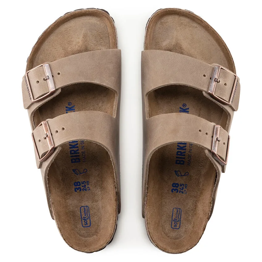 Birkenstock Unisex Arizona Soft Footbed Regular Tabacco Brown
