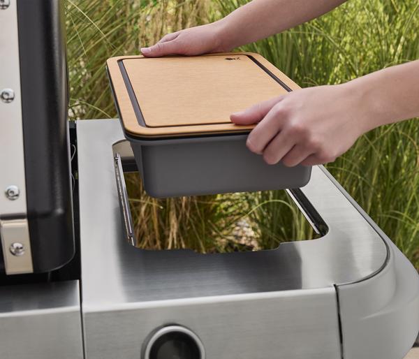 Weber WORKS Box und Schneidebrett, ca.