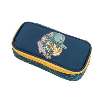 Trousse plumier Walker Fame 2.0 - 1 compartiment - beast mode - pétrole