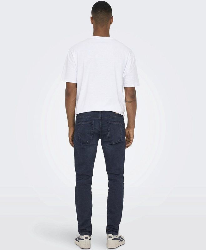 Only & Sons Onsloom Dark Blue Jog Pk 3631 Noos Heren Jeans