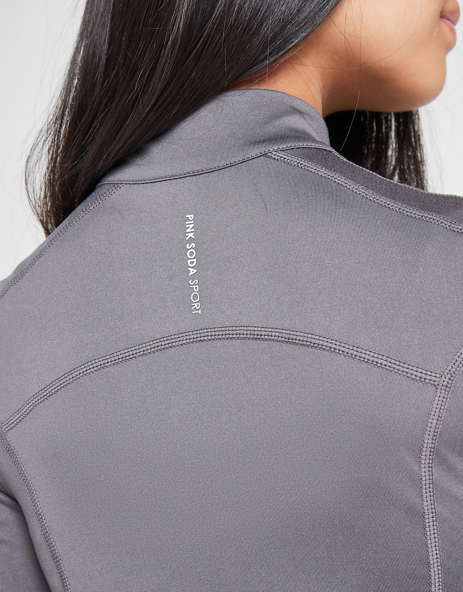 Pink Soda Sport Haut Zippé Fitness Form Junior