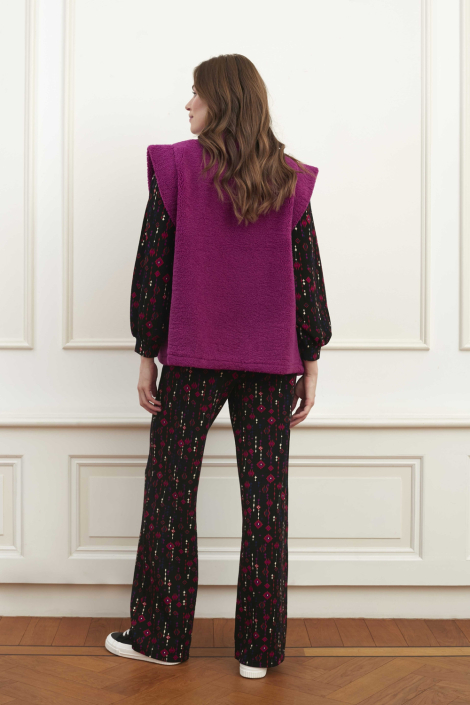 Lofty Manner zwarte dames broek