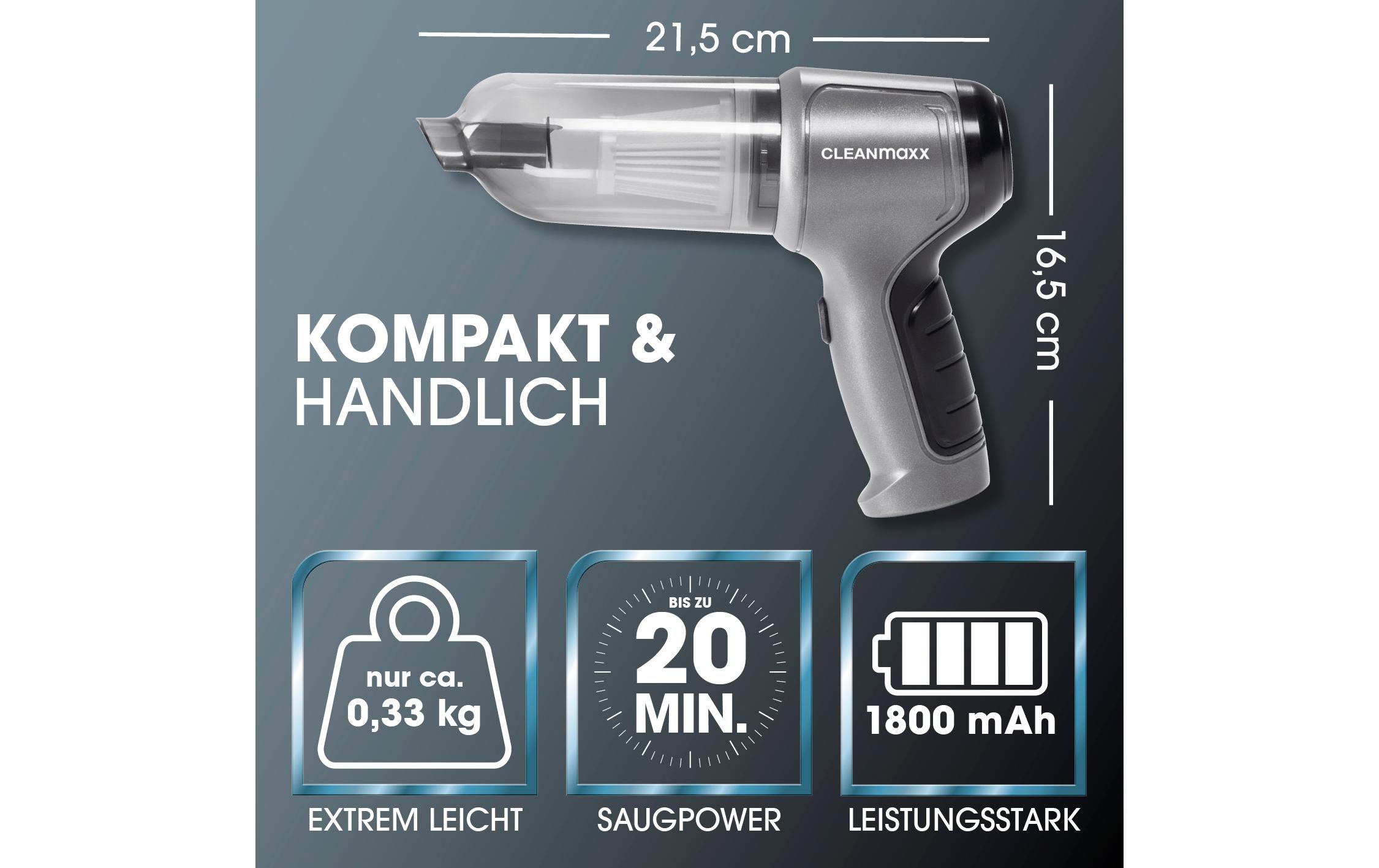 Akku-Handsauger GrauHandstaubsauger