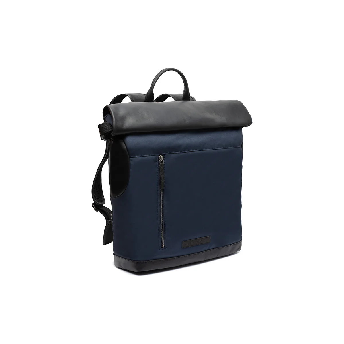 The Chesterfield Brand Nylon Wax Pull Up Rugzak Bornholm 17 Inch Navy