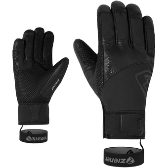 Ziener Gotar AS AW  Fingerhandschuhe Black