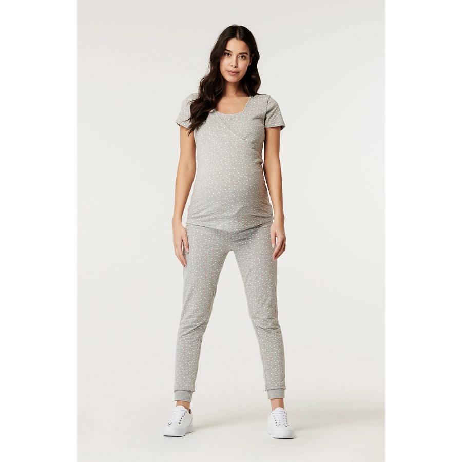Esprit Still-Pyjama Light Grey melange