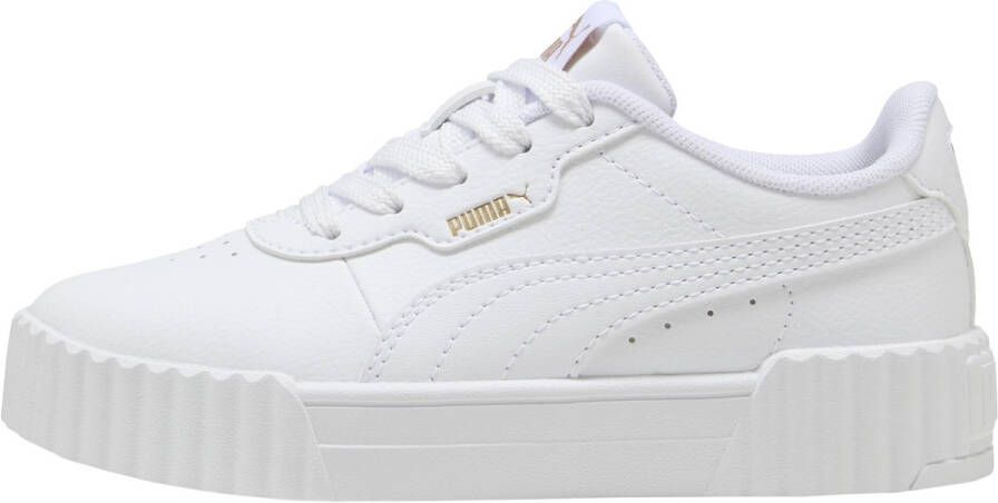 PUMA Carina 3.0 PS Sneakers White- Gold