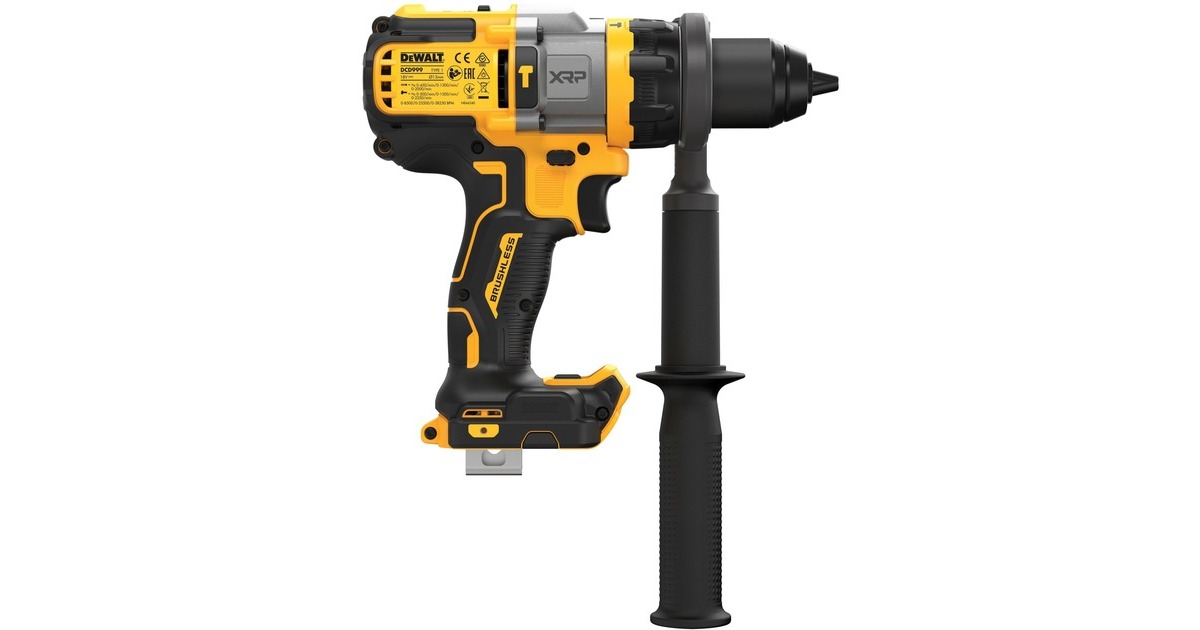 DEWALTDCD999NT-XJ 18V XR XRP Accu klopboorschroevendraaier met FLEXVOLT Advantage  (Geel/zwart, Incl. TSTAK koffer, Accu en oplader niet inbegrepen)