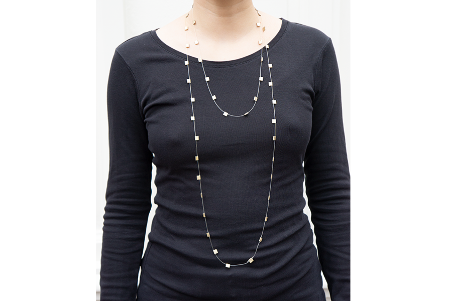 Rappold neck squares gold