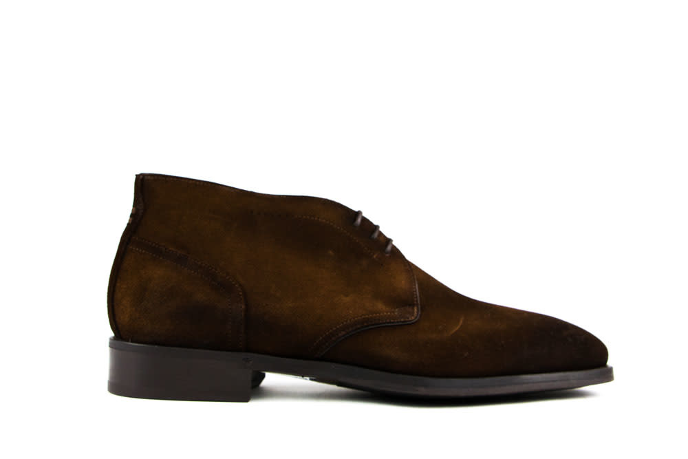 Greve Hoge Veterschoenen Cognac Utrecht Brulee Shade