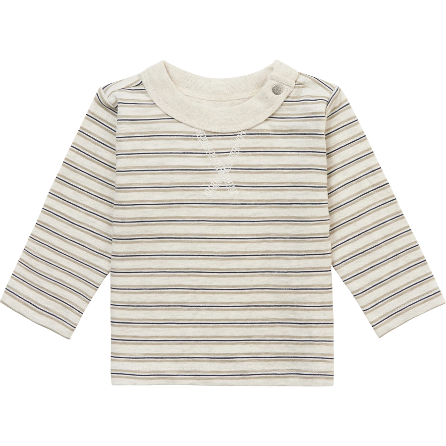 Noppies Langarmshirt Moulton Oatmeal