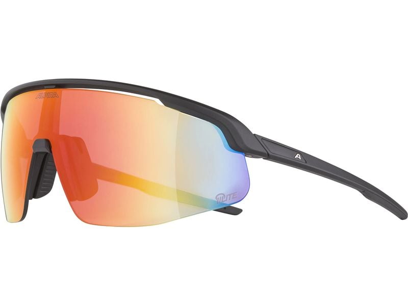 alpina Sportbrille Turbo Pro Q-Lite - Schwarz matt Velobrille Cat.2
