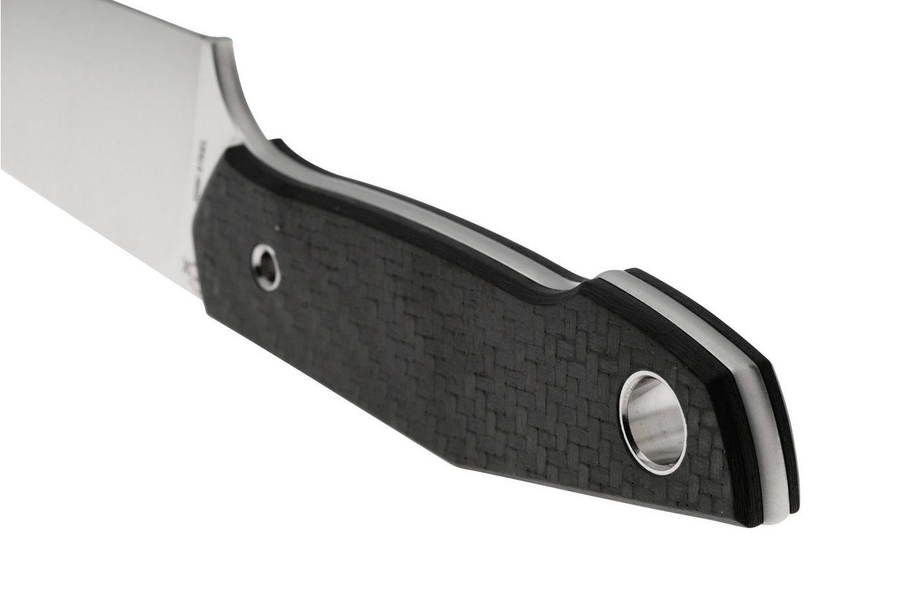 Viper Koi VT4010FC Carbonfiber N690 vaststaand mes, Jesper Voxnaes design