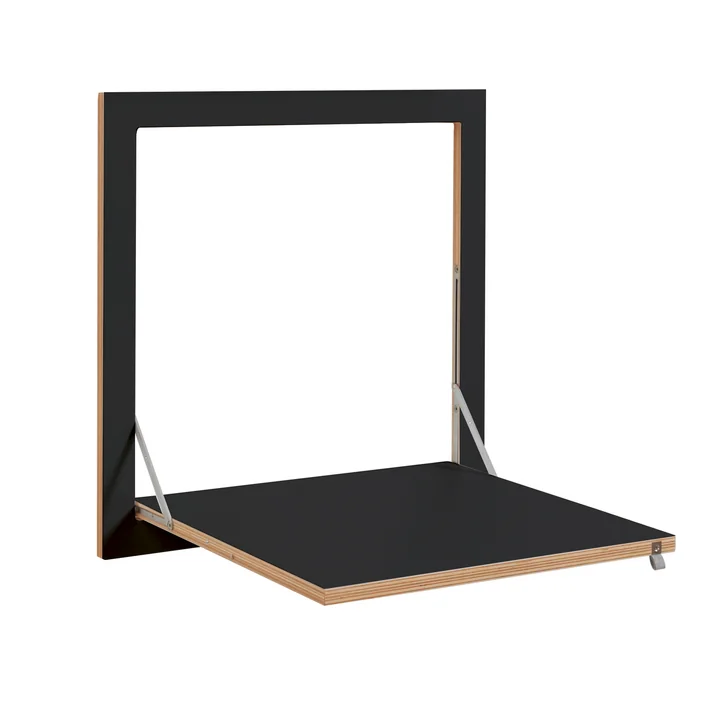 Ambivalenz - Fläpps Kittchen Tisch 60 x 60 cm, schwarz