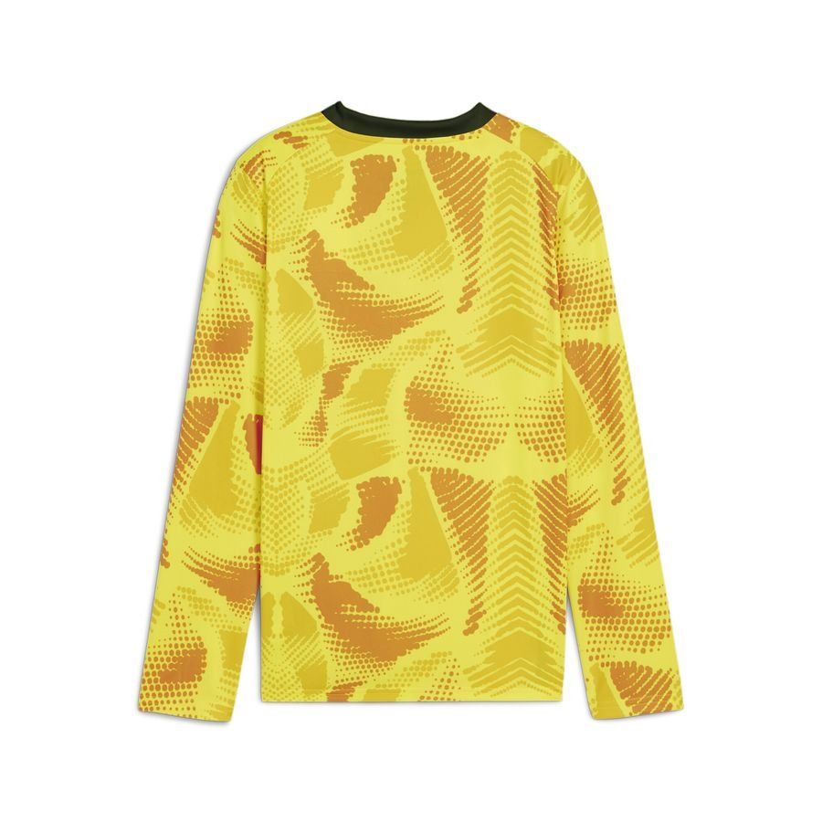 PUMA Maillot de Gardien teamTarget - Jaune/Noir Enfant Manches Longues