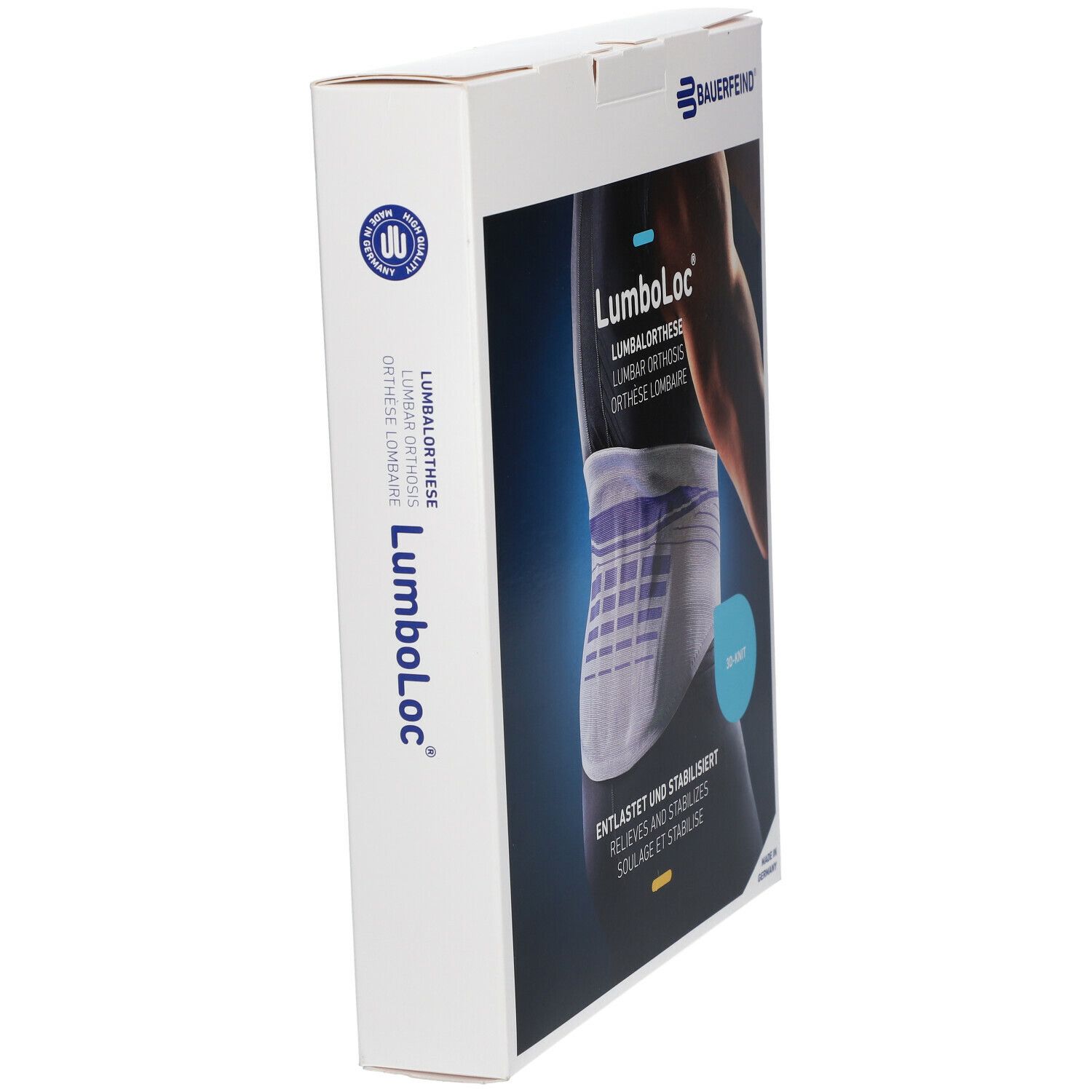 LumboLoc® Rückenstütz Bandage Gr.2 titan