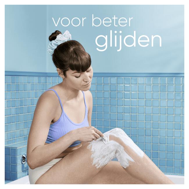 Gillette Satin Care Scheergel Droge Huid 200 ML