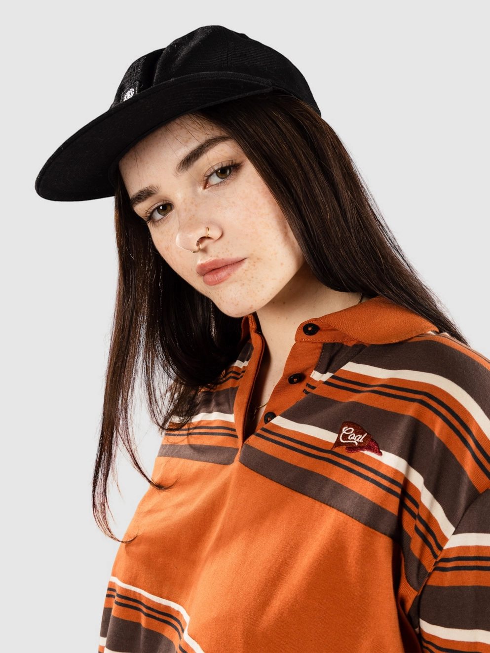 Coal Tyndally T-Shirt carafe burn orange