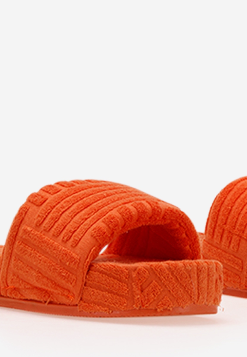 Mules femme orange Recreativa