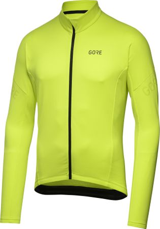 C3 THERMO Herren-Thermo-Langarmtrikot  neon yellow  L