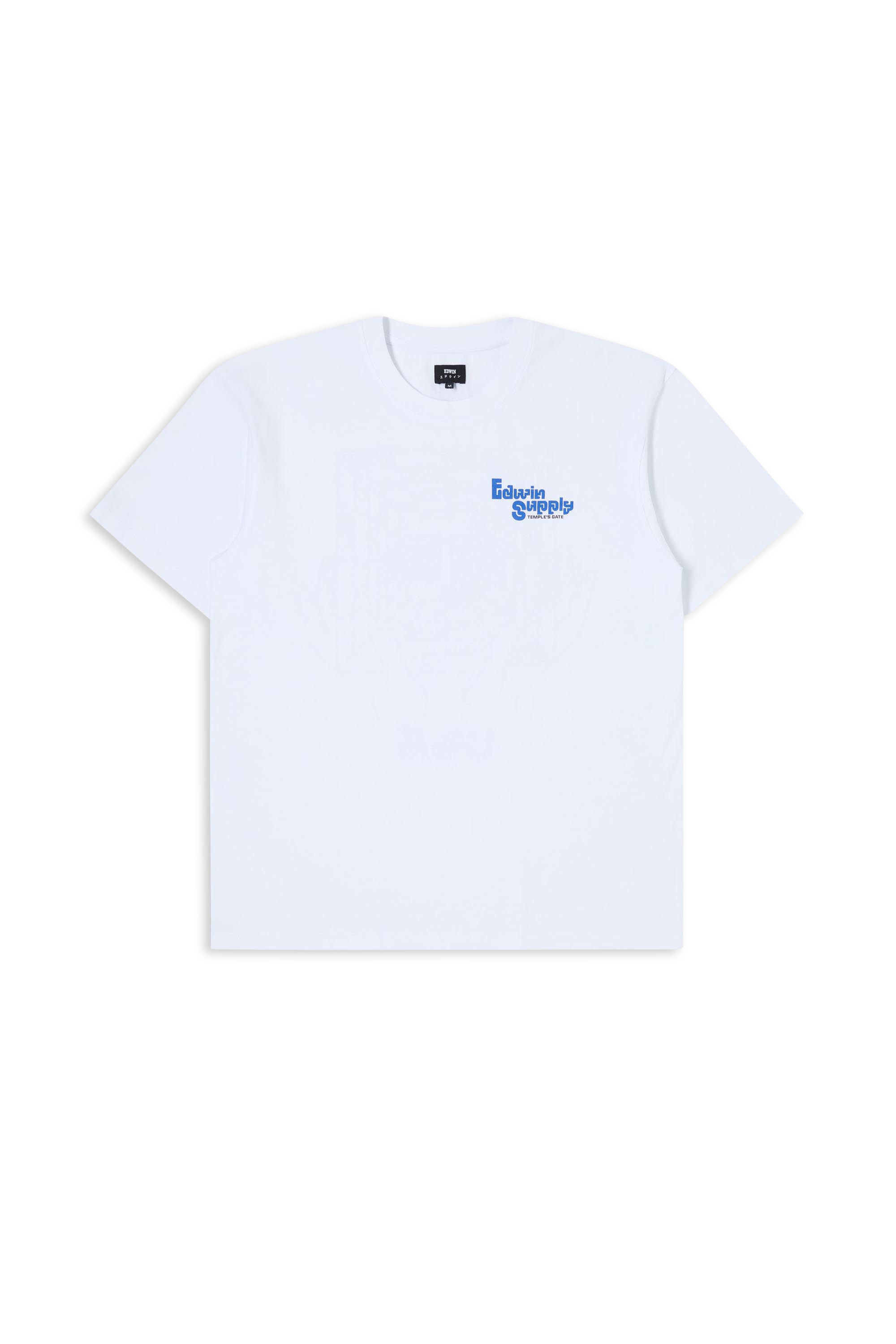 EDWIN T-shirt Temple's Gate TS Blanc